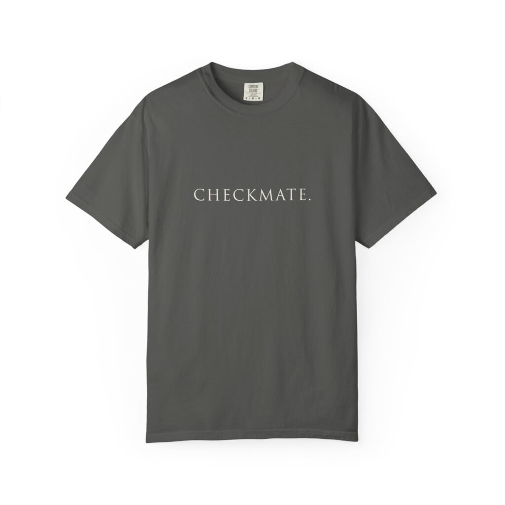 Checkmate Essential Tee — Midnight Collection - BluEmerald