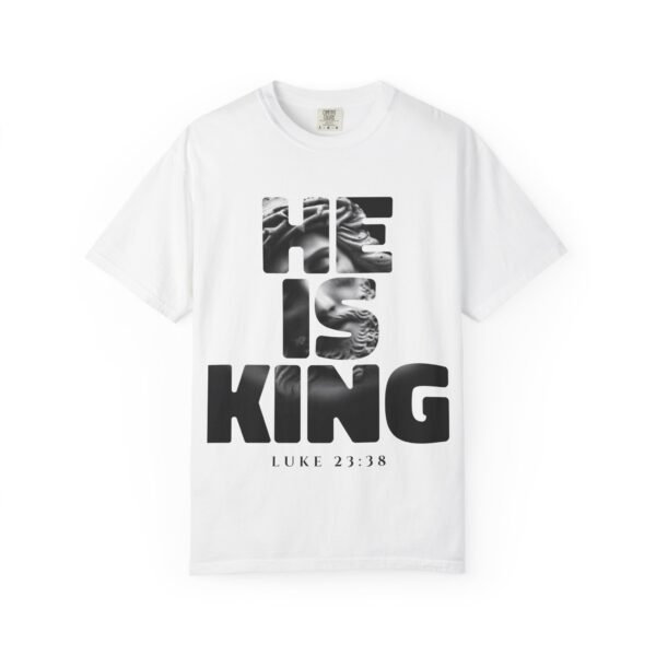 He Is King Essential Tee — Signature Collection