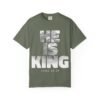 He Is King Essential Tee — Midnight Collection