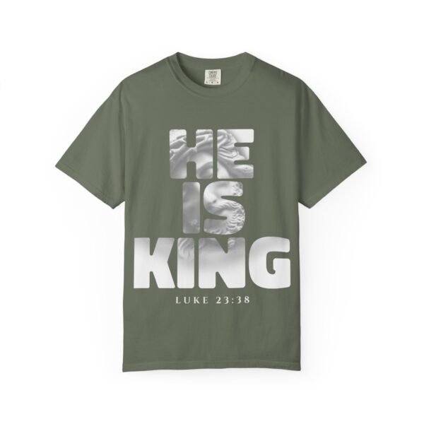 He Is King Essential Tee — Midnight Collection