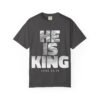 He Is King Essential Tee — Midnight Collection