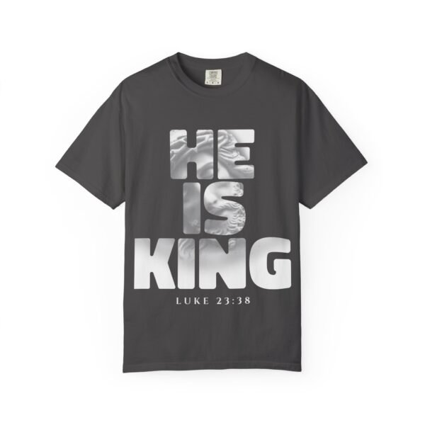 He Is King Essential Tee — Midnight Collection