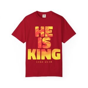 He Is King Essential Tee — Refined Collection
