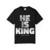 He Is King Essential Tee — Midnight Collection